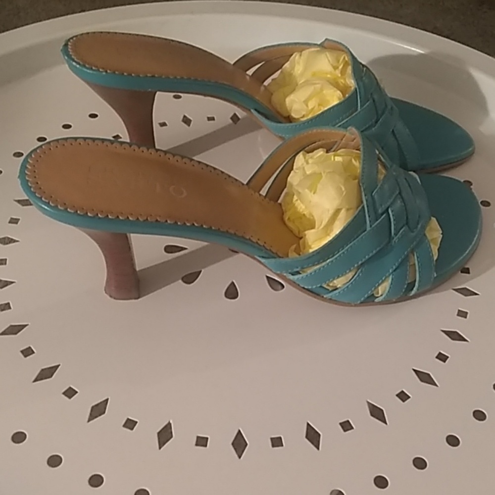 Like new slip on heels